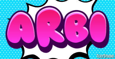 Arbi Text effect