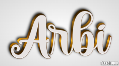 Arbi Text effect