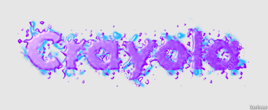 Crayola Text effect