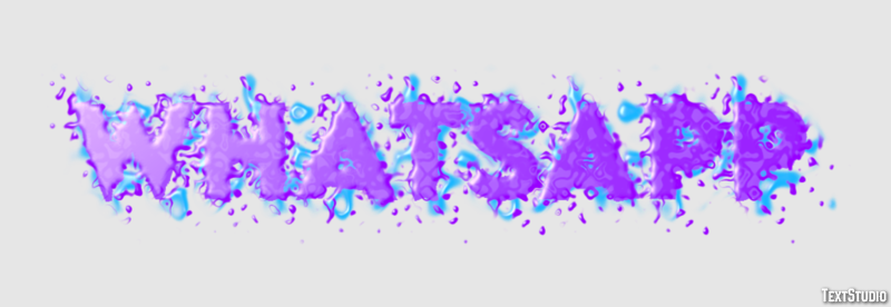 WhatsApp Text effect