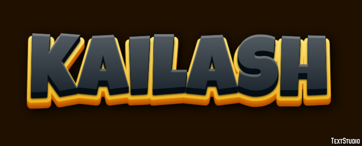 Kailash Эффект текста