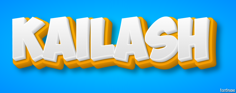 Kailash Эффект текста