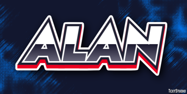 Alan Texteffekt