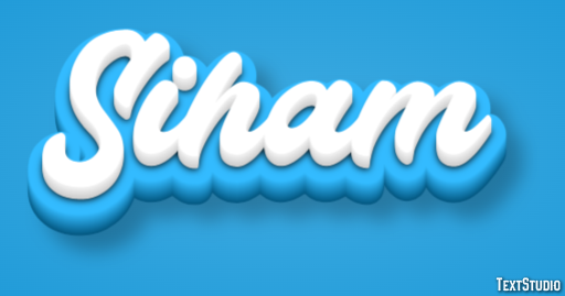 Siham Texteffekt