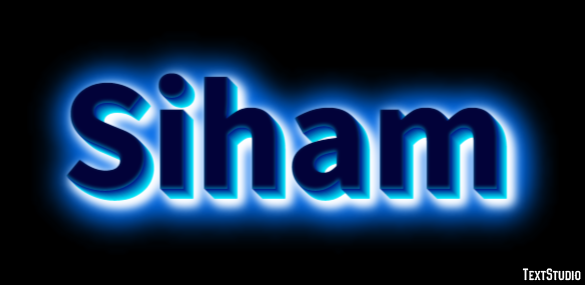 Siham Texteffekt