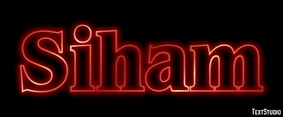 Siham Texteffekt