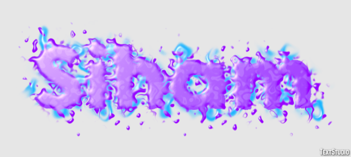 Siham Texteffekt
