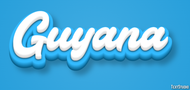 Guyana Text Effect