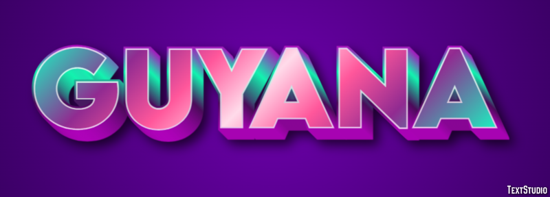 Guyana Effet de texte