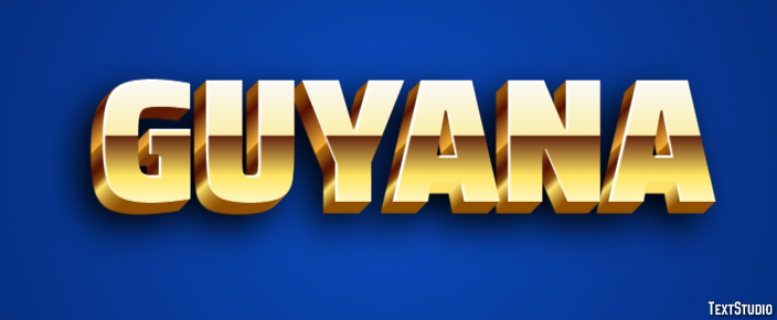 Guyana Text Effect