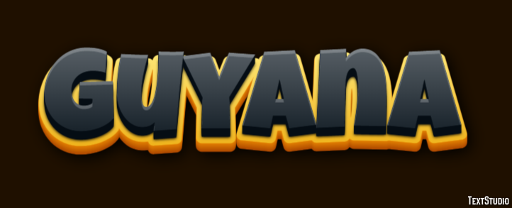 Guyana Text Effect