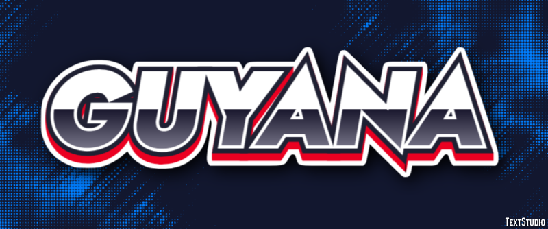 Guyana Text Effect
