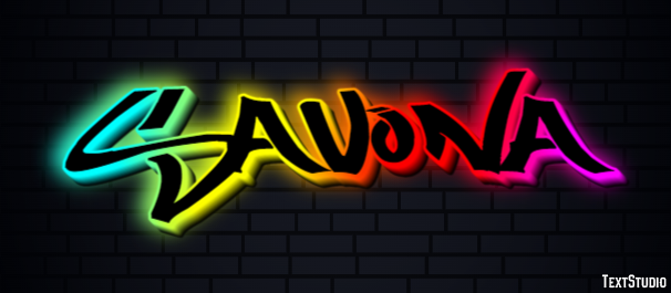 Savona Text Effect