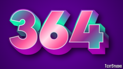 364 Texteffekt
