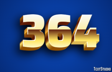 364 Texteffekt