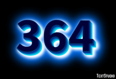 364 Texteffekt