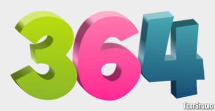 364 Texteffekt