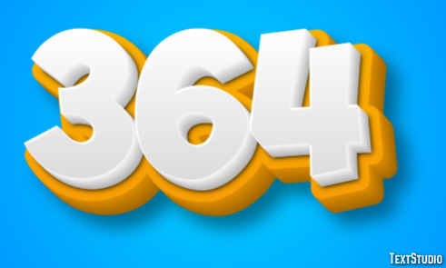 364 Texteffekt