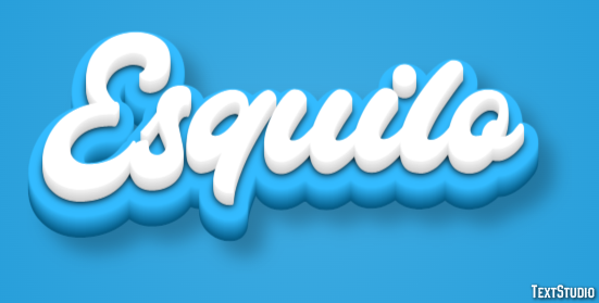 Esquilo Texteffekt