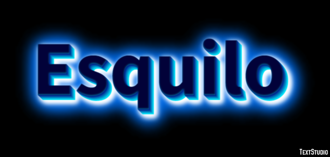 Esquilo Texteffekt