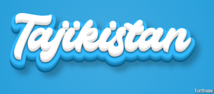 Tajikistan Effetto testo