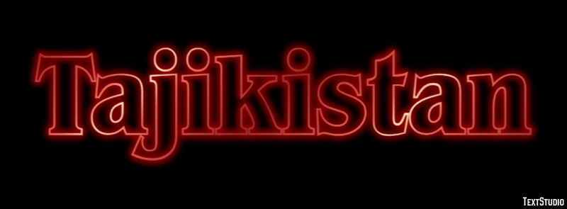 Tajikistan Effetto testo