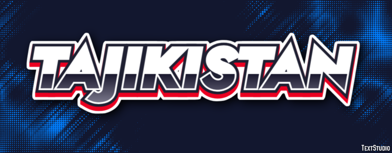 Tajikistan Effetto testo