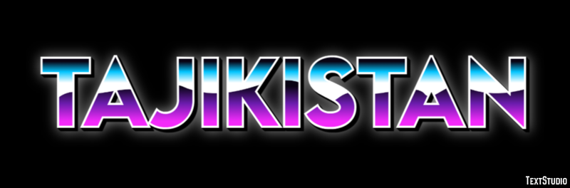 Tajikistan Effetto testo