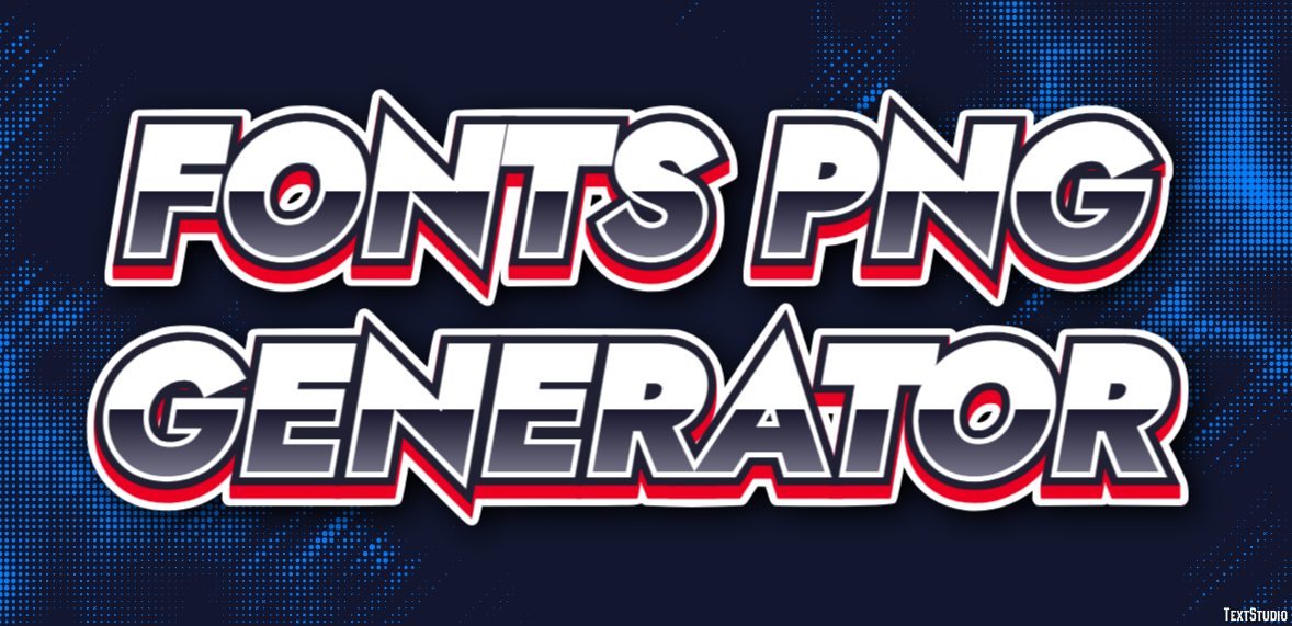 Fonts Png Generator Tekst Effect