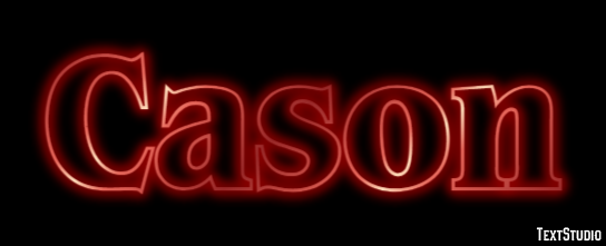 Cason Tekst Effect