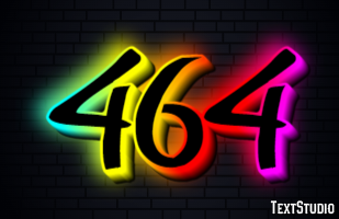 464 Text Effect