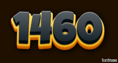 1460 Text effect