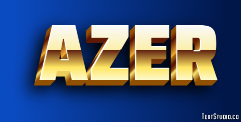 Azer Text effect