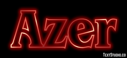 Azer Text effect