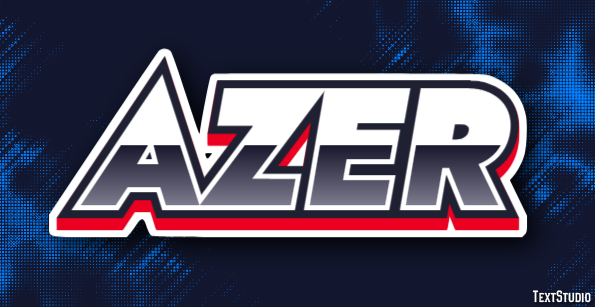 Azer Эффект текста
