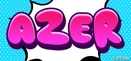 Azer Эффект текста