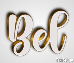 Bel Text effect