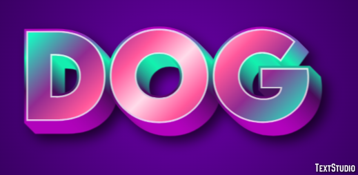 Dog Text Effect