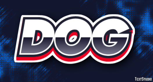 Dog Text Effect