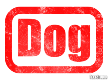 Dog Text Effect