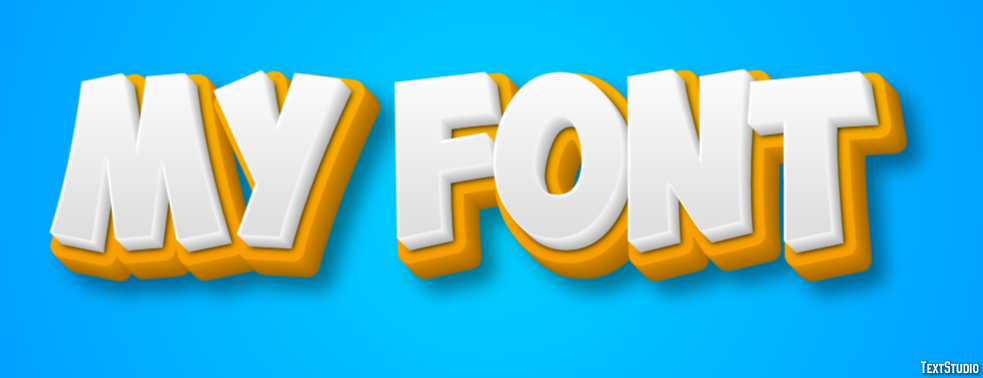 My Font Tekst Effect