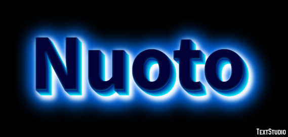 Nuoto Efecto de Texto