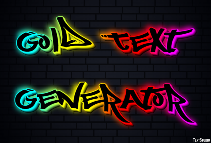 Gold Text Generator Efekt tekstowy