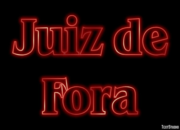 Juiz de Fora Texteffekt