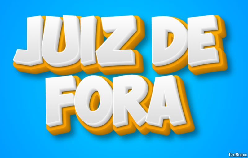 Juiz de Fora Tekst Effect