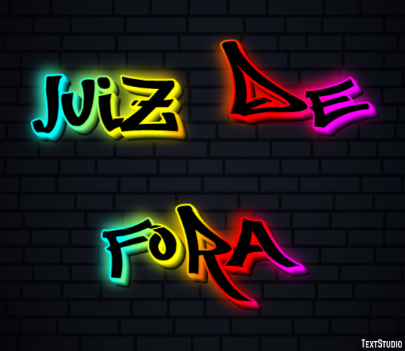 Juiz de Fora Texteffekt
