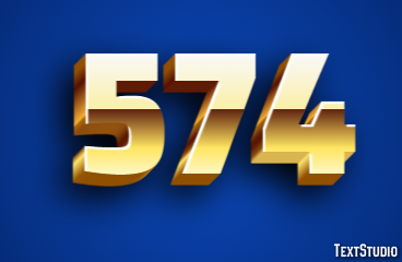 574 Text Effect