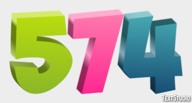 574 Text Effect