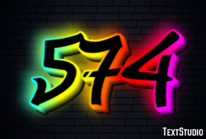 574 Text Effect