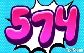 574 Text Effect